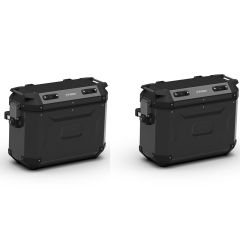 KFR48BPACK2 - Kappa Pair of Side Cases MONOKEY K-FORCE black aluminum 48 Lt
