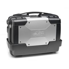 KGR33 - Kappa MONOKEY® GARDA Top-case 33 ltr with silver cover on top-shell