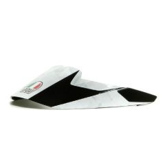 Kit Visière Supérieure AGV Peak North Noir Blanc Bleu