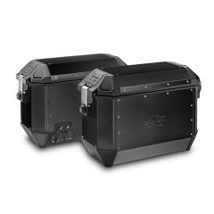 KMS36BPACK2 - Kappa Pair of Side Cases MONOKEY K-MISSION aluminum 36 Lt