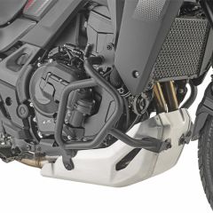 KN1222 - Tubular engine guard Kappa Black HONDA XL 750 Transalp E-Clutch (26)