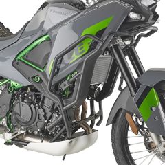 KN4139 - Tubular engine guard Kappa Black KAWASAKI KLE 500 / KLE 500 SE (26)