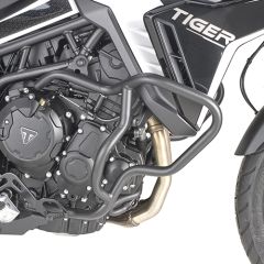 KN6415 - Protège moteur tubulaire Kappa Noir TRIUMPH Tiger 900 (20-23)