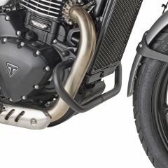 KN6424 - Protège moteur tubulaire Kappa Noir TRIUMPH Scrambler 400 X (24)