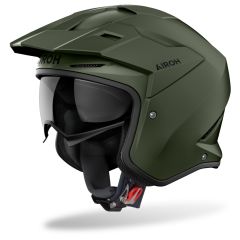 Jet Helmet Airoh KOMBAKT COLOR Military Green Matt
