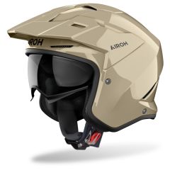 Jet Helmet Airoh KOMBAKT COLOR Mocha Glow Gloss