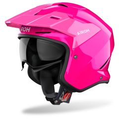 Jet Helmet Airoh KOMBAKT COLOR Pink Gloss