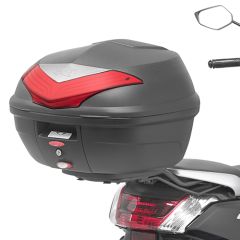 KR2123 - Top case rear attachment Kappa MONOLOCK YAMAHA N-Max 125-155 (15-20)