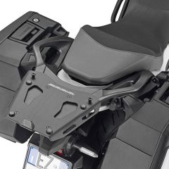 KRA1196 - Top case rear attachment Kappa MONOKEY Aluminum Black HONDA NT1100