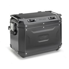 KVG4837BPACK2 - Pair of Side Cases Kappa K'VOYAGER Aluminum Black 48lt+37lt