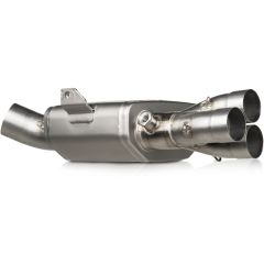 L-Y9R1/TD - Auspuff-Mittelrohr Akrapovic Track Day Titan Yamaha R9 (24-26)