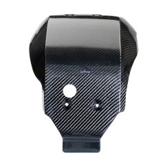 10098 - Glide plate with engine case guards Leovince Carbon Fiber KTM CRE 250 F