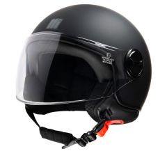 Jet Helmet Motocubo BAT Matt Black