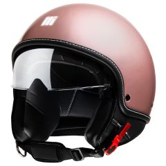 Jet Helmet Motocubo BEETLE Gold Pink