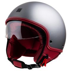Jet Helmet Motocubo BEETLE Titanium