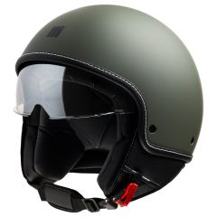 Jethelm Motocubo BEETLE Verde Army