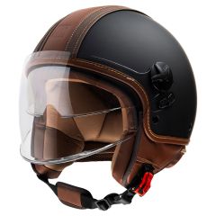 Casco Jet Motocubo TOP CUBE Matt Black