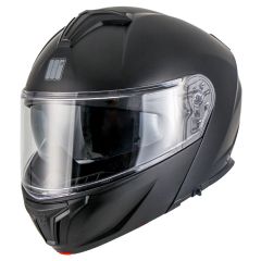Flip-Up Helmet Motocubo FLIP TOURER Matt Black