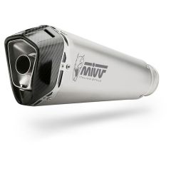 M.015.LDRX - Silenciador Escape MIVV DELTA RACE Inox MOTO GUZZI V100 MANDELLO