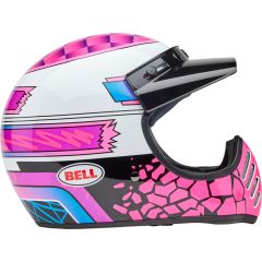 Full Helmet Bell MOTO-3 Death Spray Pink/Purple