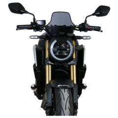 MRA Screen NSPM - Sport Naked Bikes Maxi glossy black (non-transparent) HONDA CB