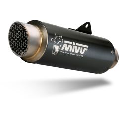 D.030.LXBP - Exhaust Muffler Mivv GPpro STEEL BLACK DUCATI MONSTER 1200 (14-16)