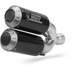 D.040.SM3C - Exhaust Mufflers Mivv MK3 Carbon DUCATI MONSTER 1200 (14-16)
