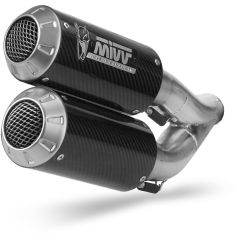 D.042.SM3C - Exhaust Mufflers Mivv MK3 Carbon DUCATI MONSTER 821 / 1200