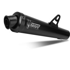 H.020.LC3B - Silencieux Echappement Mivv X-cone BLACK HONDA HORNET 600 (03>06)
