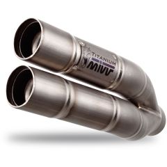 H.062.SDG - Silencieux Echappement Mivv DOUBLE GUN Titane HONDA CB 500 F (16-)