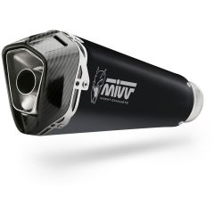 H.066.LDRB - Silenciador Escape Mivv DELTA RACE Black HONDA X-ADV 750 (17-)