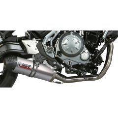 K.044.L4C - Echappement Complete Mivv SPORT OVAL Titane KAWASAKI Z650 (17-)