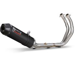 Y.058.L3C - Auspuffanlage Mivv OVAL Kohlenstoff YAMAHA Tracer 700 (16-)