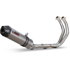 Y.058.L4C - Auspuffanlage Mivv OVAL YAMAHA Tracer 700 (16-)