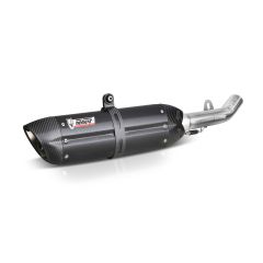 K.028.L9 - Silencer Exhaust Mivv Suono Steel Black Kawasaki Z 750 R Z750R '11>