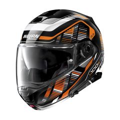 Casque Ouvrable Nolan N100-5 P STARBOARD N-COM 47 Glossy Black