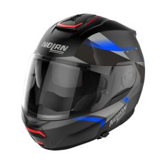 Casque Modulable Nolan N100-6 PALOMA N-COM FLAT BLACK/FLAT LAVA GREY
