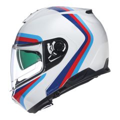 Flip-Up Helmet Nolan N100-6 ASSOLUTO 347 Bianco / Blu / Rosso / Azzurro