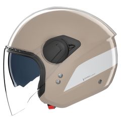 Jet Helmet Nolan N20-2 VISOR DOLCE VITA 350 Sabbia / Bianco