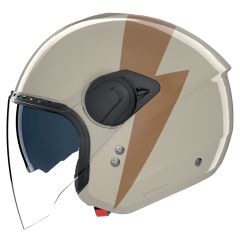 Jet Helmet Nolan N20-2 VISOR IMPETO 343 Avorio / Ocra