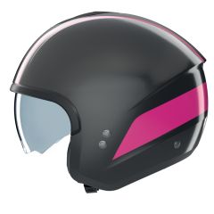 Jet Helmet Nolan N20-2 DOLCE VITA 346 Grigio lava / Fucsia