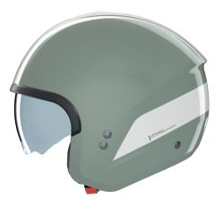 Jet Helmet Nolan N20-2 DOLCE VITA 348 Verde grigio / Bianco