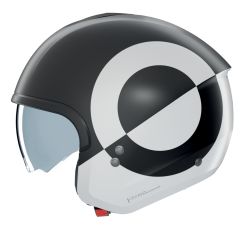 Jet Helmet Nolan N20-2 VICEVERSA 344 Black / White