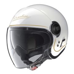 Jet Helmet Nolan N21 VISOR BORSALINO 124 Bianco / Oro