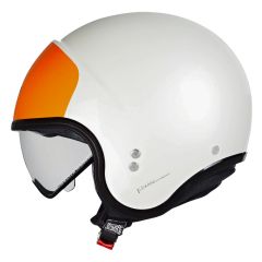 Jethelm Nolan N21 VERNICIATURA SPECIALE 349 Perla / Arancione