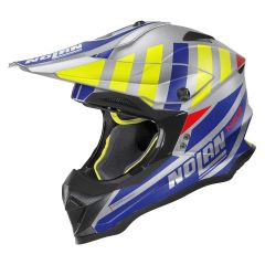 Helmet Full-Face Off-Road Nolan N53 Cliffjumper 74 Flat Silver