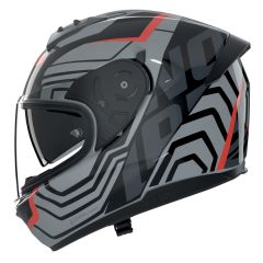 Casque Intégral Nolan N60-6 ECLETTICO 351 Nero / Grigio / Rosso