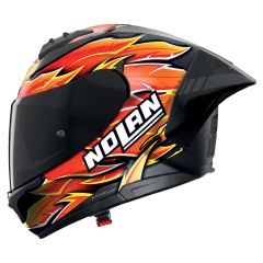 Full-Face Helmet Nolan N60-6 SPORT IANNONE 360 Nero/Rosso/Arancione/Giallo