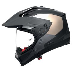 Casque Cross-Over Nolan N70-2 X SELVADO 347 Nero / Grigio lava / Bianco / Sabbia