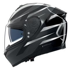 Integralhelm Nolan N80-8 FERVO 356 Nero / Antracite / Argento cromato